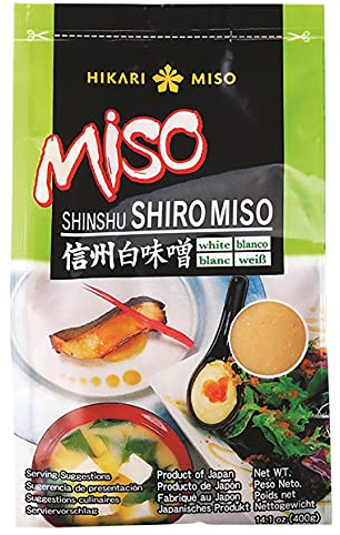 Hikari Miso Soybean Paste White Shiro Miso 400g