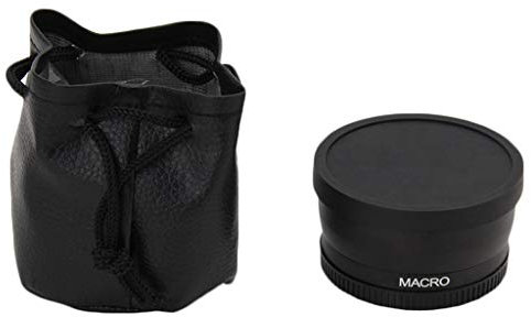 Ocobudbxw Objectif Grand Angle et Macro 58mm 0.45x0.45 pour Canon EOS 350D / 400D / 450D / 500D / 600D