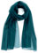 HAT YOU Damen Chiffon Halstuch, Sommertuch, Chiffon Schal, Tuch für Frühling und Sommer, Ganzjährig - Made in Italy, Farbe:Petrol 80x200