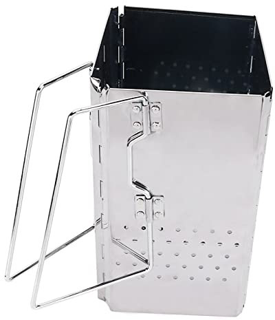 LOCADENCE Barbecue de Barbecue, Baril de Barbe à Barbecue à Charbon à Charbon en Acier Inoxydable Épaississant, Grill à Charbon Portable pour Camping en Plein Air, Fête, Cour