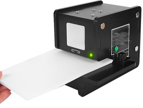 AXGCAA 70 Sheet Electric Stapler, Desktop Flat Clinch Stapler, Automatic and Manual Dual Modes, Heavy Duty Stapling Tool, Paper Feed Depth 1-15mm, No Jam, for Office, Home, School, Business