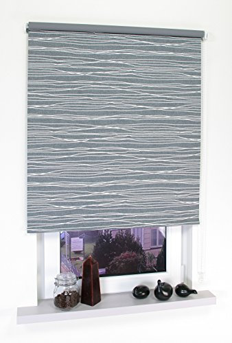 Liedeco® Rollo, Fenster Rollo, Kettenzug-Rollo / 92 x 180 cm (Breite x Höhe), Sahara/Stoff mit Dekor, Verdunkelnd, Abdunkelnd, Blickdicht/Variable Montage möglich
