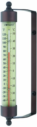 Conant T1BP Vermont Thermometer, Bronze Patina Finish