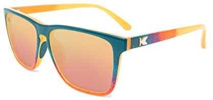 Knockaround Fast Lanes Sport - Polarized Running Sunglasses for Women & Men - Impact Resistant Lenses & Full UV400 Protection, Desert