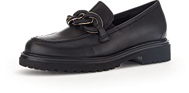 Gabor Donna Mocassini, Signora Pantofole,Soletta Removibile,Pantofola,Scarpe da College,Scarpe Business,Nero (Schwarz) / 57,38.5 EU / 5.5 UK