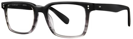 Scojo New York Carlyle Reading Glasses, Handmade Readers For Men And Women, Scratch Resistant, Grey Fade - 2.25 X