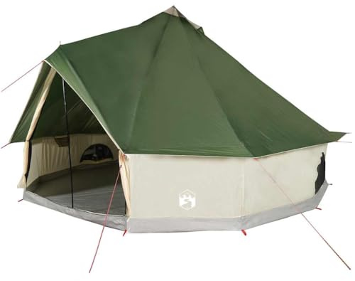 vidaXL Tente Familiale Tipi Abri Camping Randonnée Patio Extérieur Imperméable