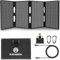 ELECAENTA 40W ETFE Portable Solar Panel with 3 Outputs, 18V DC/USB/USB-C PD30W, Foldable Monocrystalline Solar Charger, IP68 Waterproof, Light Weight for Phone, Power Bank, Generator, Camping Trip