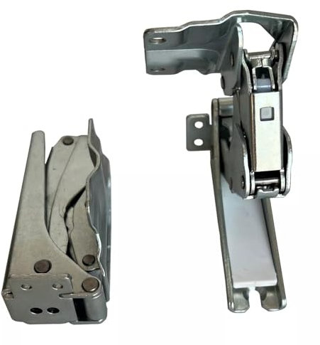 Türscharnier Kühlscrankscharnier 2-er Set geeignet für Bosch Siemens Neff AEG Constructa Balay 00481147 481147 für Kühlschrank Gefrierschrank Tiefkühltruhe von Baldo-direkt