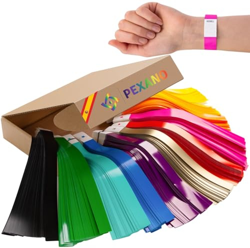 Braccialetti Carta Eventi 1000 Pezzi Colorati per Feste Discoteca Concerto Prive Vip Festa Adulti Biglietti Serali Fiera Spettacolo Festival - Braccialetti Identificativi Bambini ✯GARANZIA A VITA✯