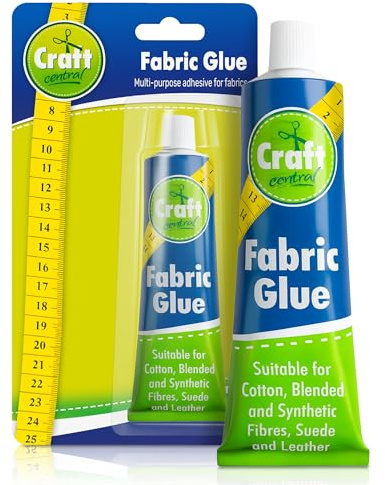 FERRIS | Fabric Glue for Clothes | Extra Strong Superglue All Purpose | Quick-Dry & Washable Adhesive for DIY Craft Projects & Clothing Repairs | No-Sew Permanent Fix Leather Glue (1)
