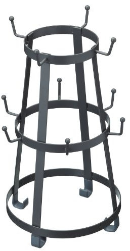 Living Nostalgia KitchenCraft Mug Tree, Grey, 34 x 18.5 cm