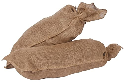 Hessian Sand Bags with Ring Ties 750x325mm (Qty Discounts) Flood Protection Sack (10)