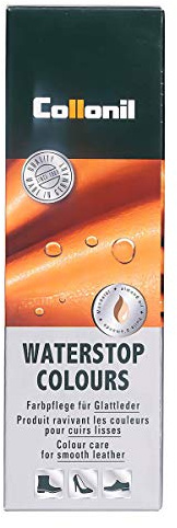 Collonil Waterstop Colours Schuhpflege für Glattleder 75 ml + Rema Ersatzschwammaufträger (326 Scotch)