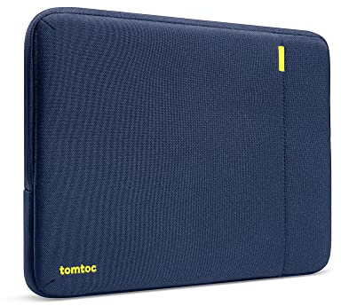 tomtoc 360° Tasche Schutzhülle für 13 Zoll iPad Air 2026 (M4/M3/M2), 13 Zoll iPad Pro M5/M4 (2025–2024), 12,9 iPad Pro 6/5/4/3, Wasserabweisend Sleeve mit Zubehörfach, Passt Magic/Smart Keyboard