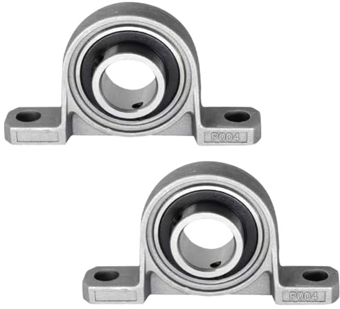 Kudde blocklager, lager med sula, flänslager, kullager för kullager, zinklegering, kullager, kullager, 20 mm innerdiameter