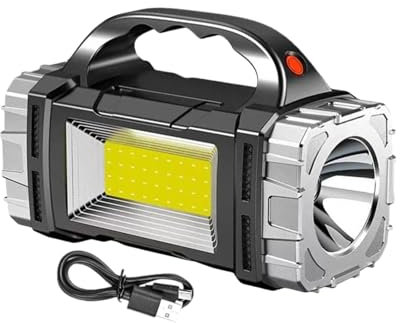 Solarlampor Uppladdningsbara Vattentäta Handhållen Vattentät USB