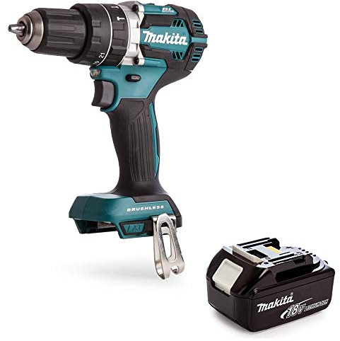 Makita DHP484Z 18v LXT Li-ion Brushless Combi Drill with 1 x 3Ah Battery