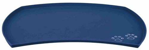 Trixie 24568 Napfunterlage, Silikon, 48 × 27 cm, blau