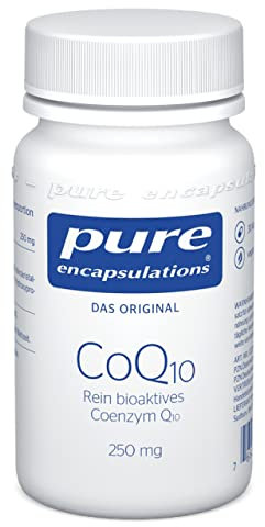 Pure Encapsulations - CoQ10 250mg - Coenzym Q10 - Immunsystem stärken - 30 Kapseln