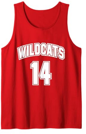 Wildcats 14 Jersey T-Shirt Tank Top