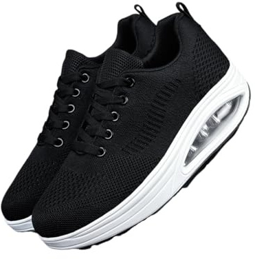 Hixingo Respirante Chaussures de Danse Modern Jazz Femme Cheerleading Cheer Chaussures de Sport Danse Gymnastique Baskets Yoga Entraînement pour Femmes et Fille 35-42