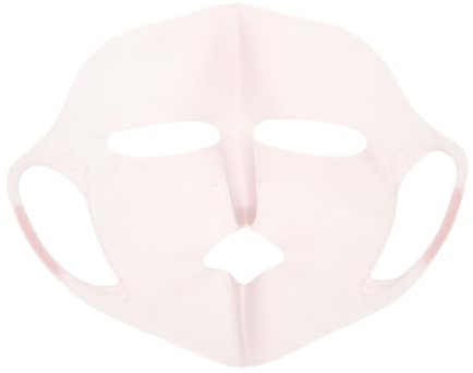 Vaguelly Masque Visage Silicone Réutilisable Étanche Hydratante pour Soin Facial Antidérapant avec Maintien Oreille Doux et Lavable Adapté pour Spa et Bain