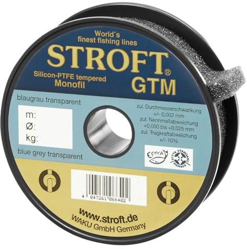 Stroft GTM Ligne monofilament 100 m Unisexe, 0,100 mm-1,4 kg