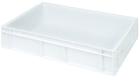 Bac gerbable plein professionnel 600 x 400 x 118 mm à contenance de 21 Lt