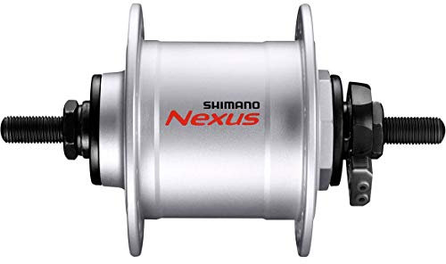 Shimano Unisex-Adult Buje Dinamo 100/36 Plata Fahrradbuchsen, Mehrfarbig, One Size