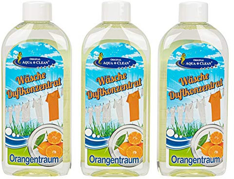 AQUA CLEAN Wäsche Duftkonzentrat 3x250ml (Orangetraum)