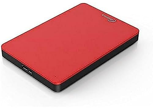 Sonnics 1TB USB 3.0 Externa Portabla Hårddisk för Windows PC, Apple Mac, Smart TV, XBOX ONE & PS4, Röd