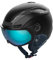 bollé V-Line Carbon Visor Snow Helmet - Matte Black (Phantom Blue) | Small