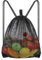 1 Stück Sandspielzeug Tasche Netztasche 45x40cm Strand Schwarz Mesh Bag Netzbeutel Netz Balltasche Gymsack Mit Verstellbar Tunnelzug Kordelzug Turnbeutel Für Schwimmen Reisen Fitnessstudio