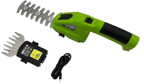 Tyenaza Taille-haie sans Fil, cisaille à Gazon, Coupe-arbustes, cisaille à Gazon, Tondeuse à Main Rechargeable, Coupe-Herbe électrique, Taille-haie pour Jardin