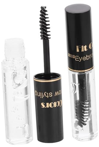 MERRYHAPY 2stücke Augenbrauen Styling Gel Flüssigkeit Transparent 10g Wasserfest Klar Für Natürliches Augenbrauen Make up Mit Feinem Bürstenkopf Für Damen Und Profis