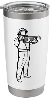 Beekeeper Sketch Apiarist Beekeeping Stainless Steel Insulated Tumbler