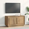 Snsowed TV-Schrank Artisan Eiche 80x35x45 cm Ingenie Holz, TV Lowboard, Fernsehschrank, Fernsehtisch, Fernseher Schrank, TV Sideboard, TV Board, TV Cabinet, TV Bank, TV Kommode - 862129