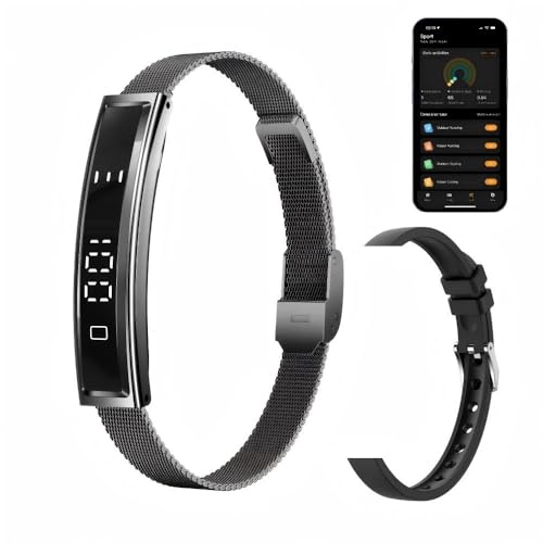 Smart Bracelet Watchs for Women Men Fitness Watch and SleepTrackers, Activity & Fitness Trackers/Heart Rate/Blood Pressure/ 24/7 Sleep Tracker,Waterproof & Free App