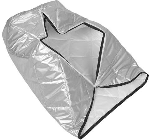 DEARMAMY Housse Oxford Étanche pour Bouteille de Gaz 15 Kg Doublure Coton Isolante, Protection UV et Anti-poussière, Couverture Résistante pour Réservoir Gaz de Camping Couleur Aléatoire