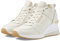 Michael Kors Damen Georgie Knit Trainer Sneaker, Cream, 38 EU