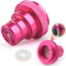 GreatWhip CO2 Quick Adapter Kompatibel mit SodaStream Duo, Crystal 3.0, Gaia, Art, Terra, E-Duo, E-Terra, für Schnellanschluss Universal 425 g CO2 Zylinder 60 L, Soda Maker Ventil TR21-4 Male Pink