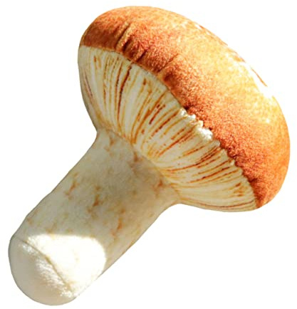 UPKOCH 1 Pc a Fungo Comodo Peluche Abbracciare Il Adorabile Graziosi Cuscini Giocattoli Per Bambini Vegetale Creativo Testa Di Fungo 3d Polpo