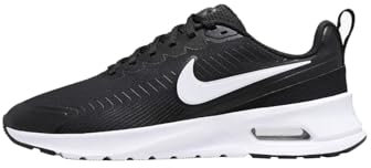 Nike Damen Air Max Nuaxis Damenschuh, Black/White-Dark Grey-Comet Red, 36.5 EU