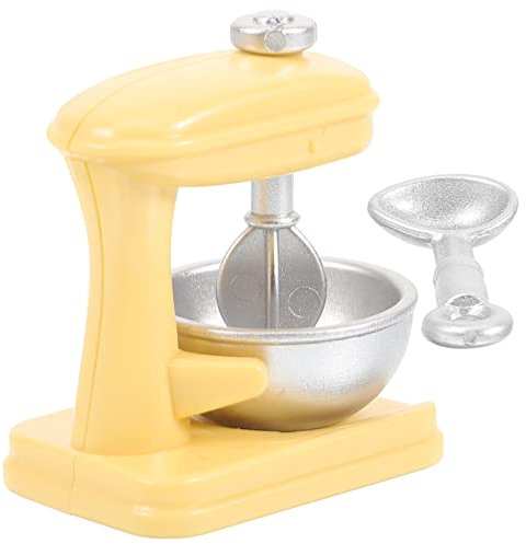 Milisten Mini Mixeur Robot De Cuisine Figurine Miniature Appareil Électroménager Jouet De Cuisine Petite Maquette pour Décoration Intérieure
