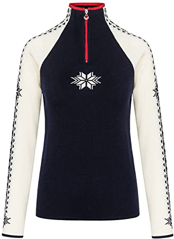 Dale of Norway Geilo Feminine C-Navy/Off White/Raspberry XL (Women's 16-18)