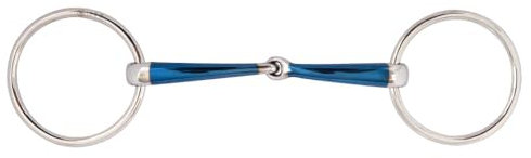 BR Single Jointed Loose Ring Snaffle Sweet Iron Magic System 14 mm - Size 13.5