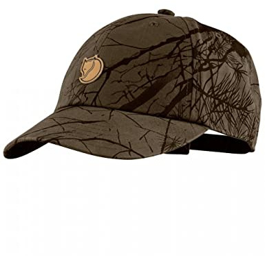 Fjällräven Unisex Lappland Camo Kappe, Dark Olive Camo, S/M