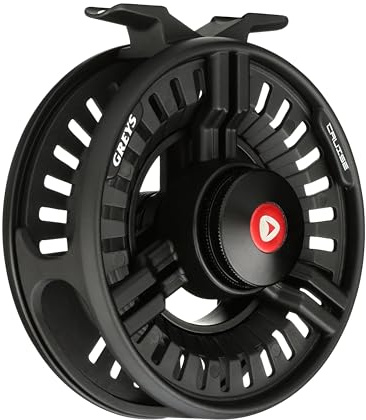 Greys Cruise Cassette Fly Fishing Reel | Large Arbor Fly Reel Rulon Disc Drag Lightweight Composite Spools | Smooth Retrieve With Spare Cassette Convenience | Supplied With Reel And Spool Pouch | 7/8