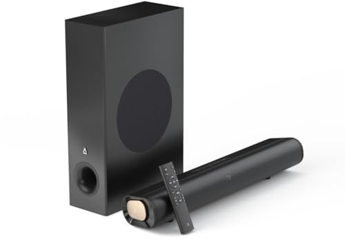 CREATIVE Stage Pro - Soundbar 2.1 con Dolby Audio, HDMI, Bluetooth 5.3, Audio USB – per TV, PC e dispositivi mobili